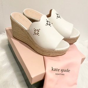 Kate Spade Espadrille Wedge Sandal NIB